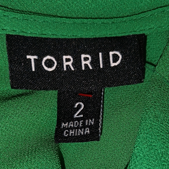 Torrid Chiffon Smocked Front Tank Dress👗 - Size 2 (18/20) 2X - Picture 4 of 5